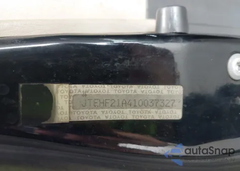 2001 Toyota Highlander V6 из США, поврежденный, VIN JTEHF21A410037327